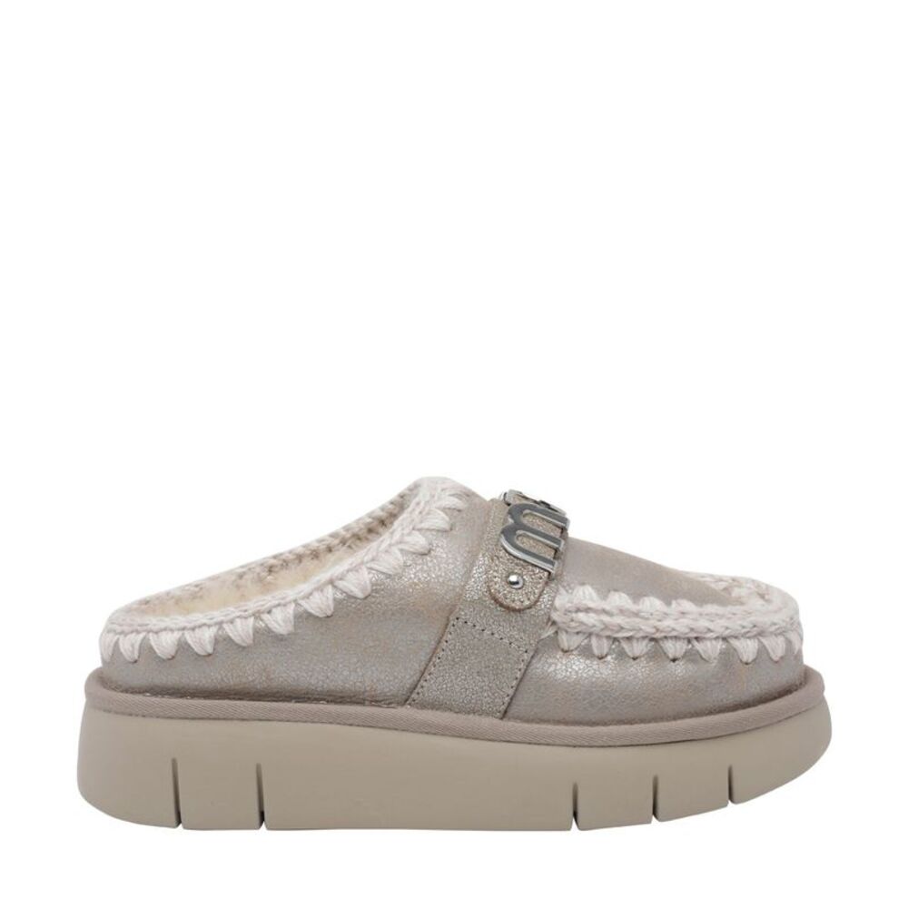 Mou Women Bounce Metal Logo Clog